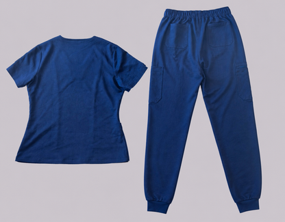 8-Pocket Scrub Set Built for Long Shifts